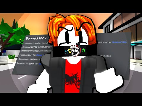 I was BANNED from Roblox (no lie)