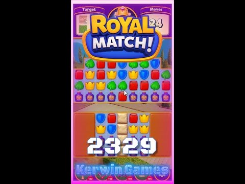 Royal Match Level 2329 - Super Hard Level - No Boosters Gameplay