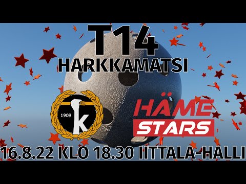 Kalvke - Häme Stars T14 harkkamatsi 16.8.2022 Iittala-halli