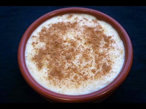 Arroz con leche cremoso