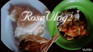 Kain po Tayo almusal Namin ulam Tuyo with sawsawan sibuyas kamatis #trending