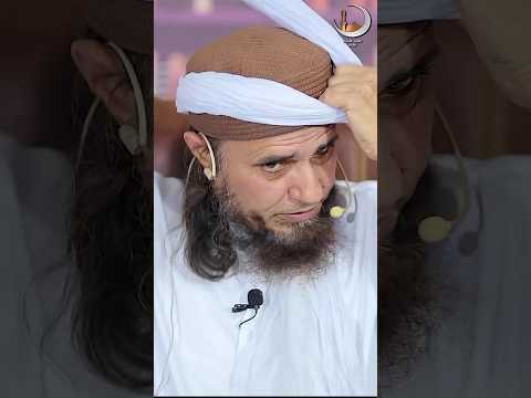Mufti Sahab Pagdi bandhte hue😍 | Mufti Tariq Masood | #shorts