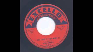 SLIM HARPO - I GOT LOVE IF YOU WANT IT - EXCELLO