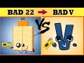 ALPHABET LORE VS NUMBER BLOCKS BAND BUT SOMETHING IS WEIRD COMPARISON