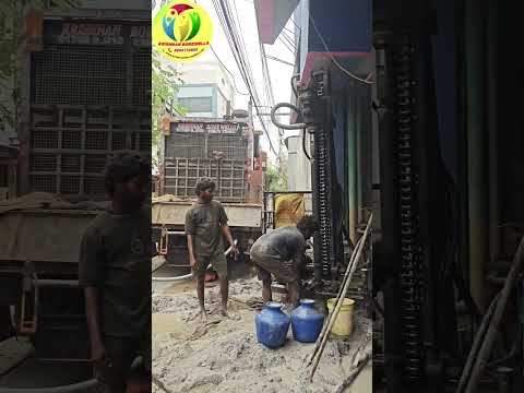 BOREWELL MOTOR DELIVERY LINE CLEANING