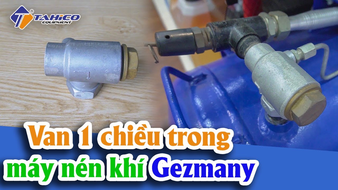 Van 1 chiều trong máy nén khí Gezmany 14