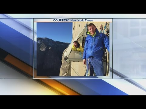 Colorado climber free climbing Yosemite National Park's El Capitan