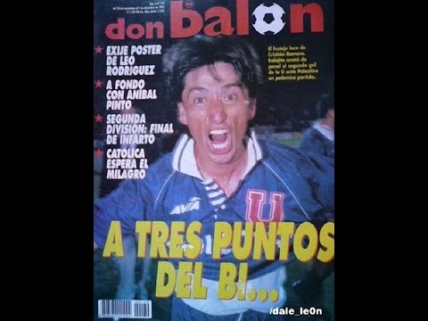Palestino 1-3 U. DE CHILE. 29° Fecha, T. Nacional 1995
