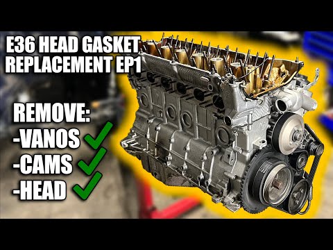 E36 Head Removal Without Specialty Tools | M52 Head Gasket Replacement Ep. 1