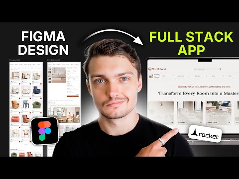 Turn Any Figma Design Into Real Apps (Web & Mobile) | Rocket.new