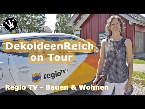 DekoideenReich on Tour: bei RegioTV - BAUEN &WOHNEN / behind the scenes