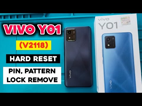 Vivo Y01 (V2118) Hard Reset | Vivo Y01 Pattern, Pin Lock Remove Easy solution | How to Unlock Y01