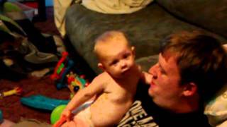 Haley waves and says, &quot;hi-eeeeeeeee&quot;