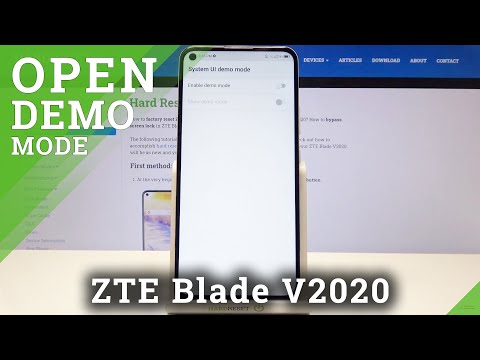 How to Enable Demo Mode in ZTE Blade v2020 – Find Floor Mode