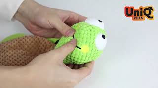 Natahovací želva šustící+pískací 51cm