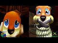 Conker Comparison N64 Xbox Game Over 60fps