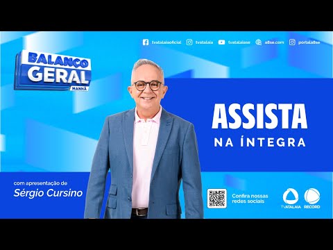 BALANÇO GERAL SERGIPE MANHÃ - AO VIVO: TV ATALAIA - 29/01/2026