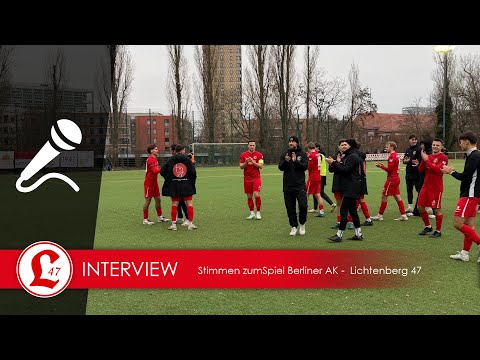 Stimmen zum Spiel Berliner AK - Lichtenberg 47