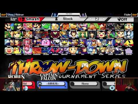Smash 4 TNT #60 | Round 2 | Shoq Rideae (Pikachu) VS Fluke (Captain Falcon)