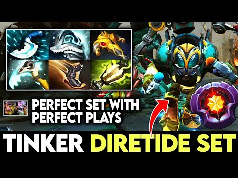 Tinker Diretide Set With Perfect Plays - All Tinker Items Complete Set Dota 2
