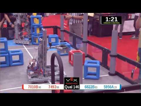 2015 VRC Arts Q146 - 7010B 7493 vs 6822B 5956A - 19 to 64 - VEX Worlds 2015 - Arts Division