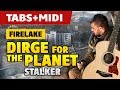 Firelake - Dirge for the Planet [Stalker OST] (Acoustic Guitar Cover, Tutorial with Tab)