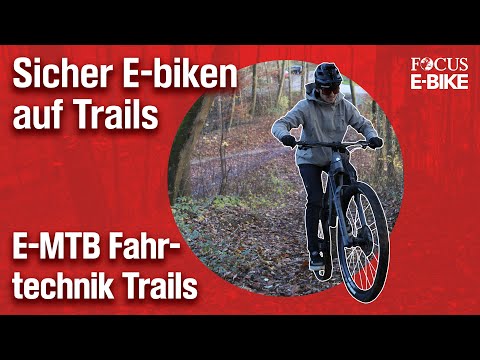 Trail-Abenteuer mit dem E-MTB: Fahrtechnik für Einsteiger