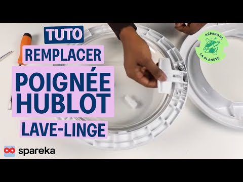 comment ouvrir le hublot d'une machine à laver