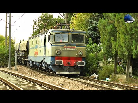 LE5100KW 40-0644-7&Marfar CFR MARFĂ Freight Train pe/on Ramificația Pajura Ramification 07 Oct 2020
