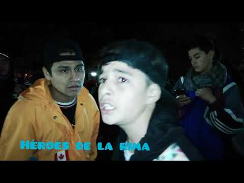 EL MENOR vs CURRY (final) héroes de la rima 2k18