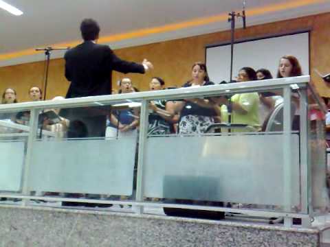 Coral da igreja de Sao Vicente SC