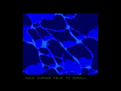 AbaloreOS for the Amstrad (WIP) - Smooth scrolling demo