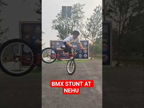 Cycle Stunt at Nehu 🔥 #stunt #bmx #extreme #sports #cycle #cyclestunt #nehu #shillong