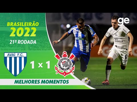 Gols e lances de Avaí x Corinthians