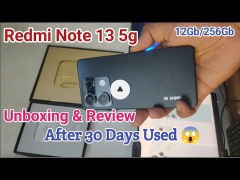 Redmi Note 13 5G  Varient 12gb/256gb  Full Review After 30 Days Usage #MrTechtik