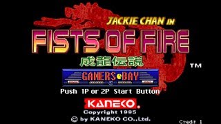Jackie Chan in Fists of Fire - Classic Arcade Fighting Game!
