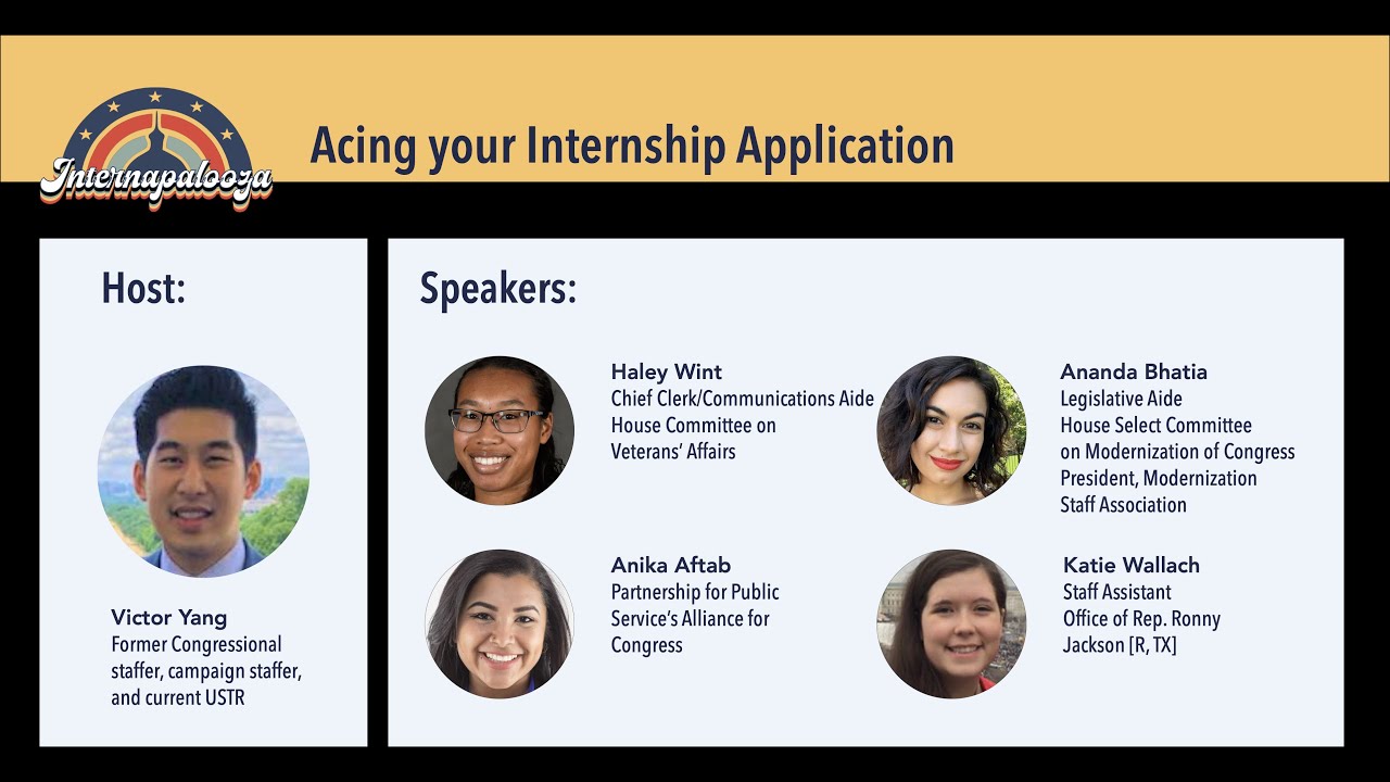 Acing your Application: tips from intern coordinators