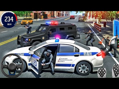 Police Car Chase Simulator 3D Game - Real Cop Cars Driving Simulator 2025 - Android GamePlay