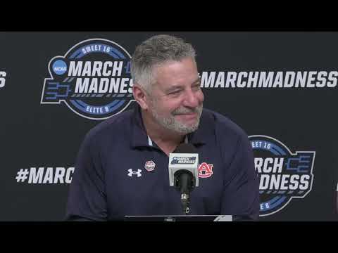 Auburn Sweet 16 Postgame Press Conference - 2025 NCAA Tournament