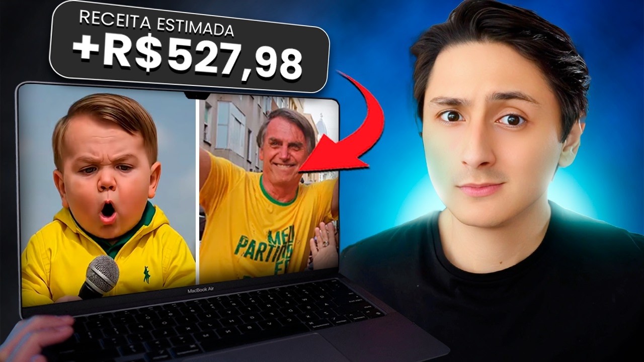 Como Criar um CANAL DARK BEBÊ Animado usando IA (+R$500 POR DIA SEM MOSTRAR O ROSTO E AUTOMÁTICO)