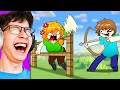 Reacting to Minecraft Anime (Funny Animation) DEFAULT Thumbnail