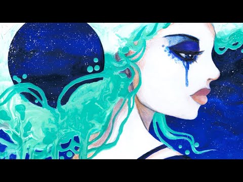 Hijo De La Luna (Child of the Moon) Fairy Goddess Speed Paint