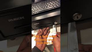Pos cash drawer / rugtek cash drawer locked problem solution
