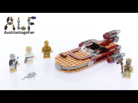 Vidéo LEGO Star Wars 75173 : Luke's Landspeeder