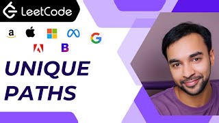 YouTube video 'Unique Paths (LeetCode 62) | Full Dynamic Programming method with Memoization'