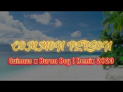 COMMON PERSON | Quinaus x Burna Boy Remix 2023