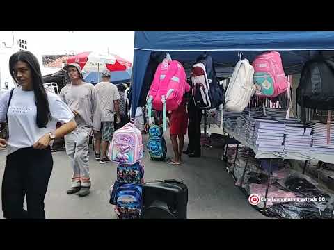 OURO Branco AL feira livre 