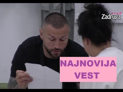 B O M B A - ŠA DOBIO PAPIRE ZA RAZVOD od Ivane - Zadrugari ZANEMELII od ŠOKA #zadruga #zadrugainfo