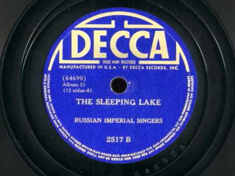 The Sleeping Lake (1938) Irinarch Zragewsky & Russian Imperial Singers