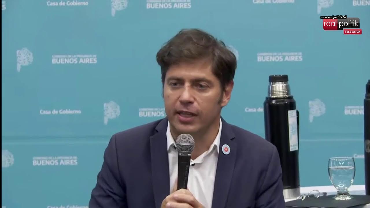 Kicillof encabezó el acto por el Día Nacional de la Memoria por la Verdad y la Justicia